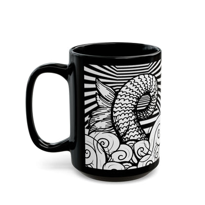 Mermaid Tail Coffee Cup Mug