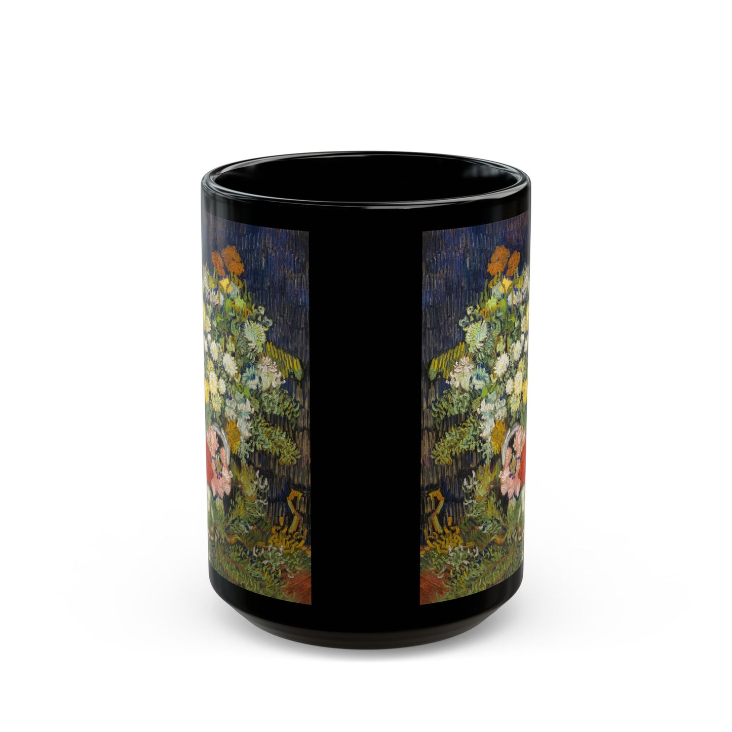 Van Gogh Bouquet of Flowers Print Coffee Cup Mug