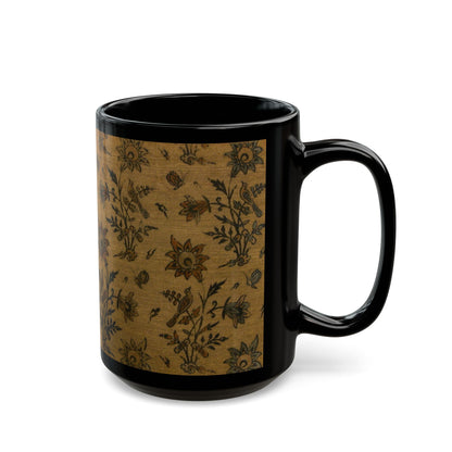 Vintage Floral Print Coffee Cup Mug