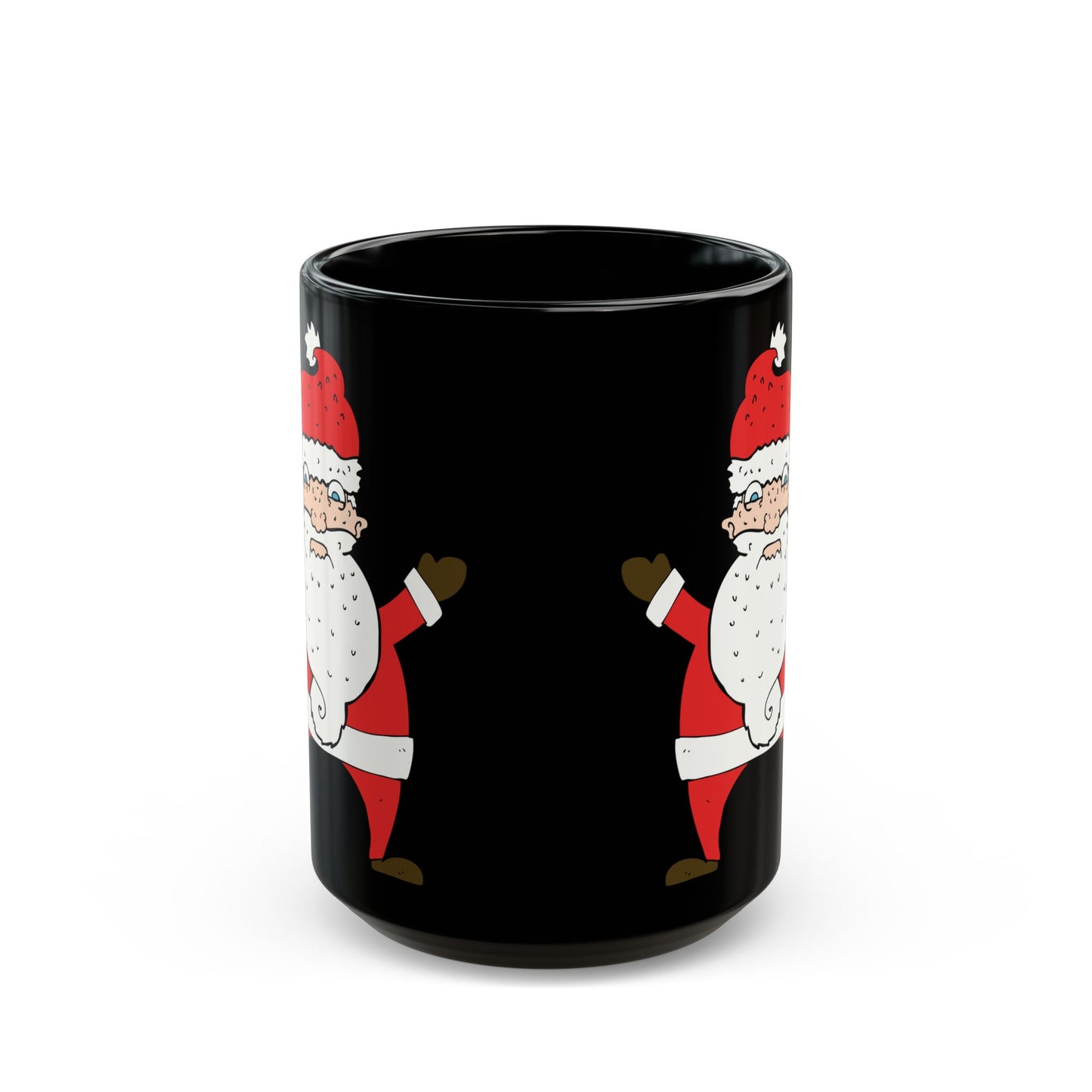 Vintage Santa Christmas Coffee Cup Mug