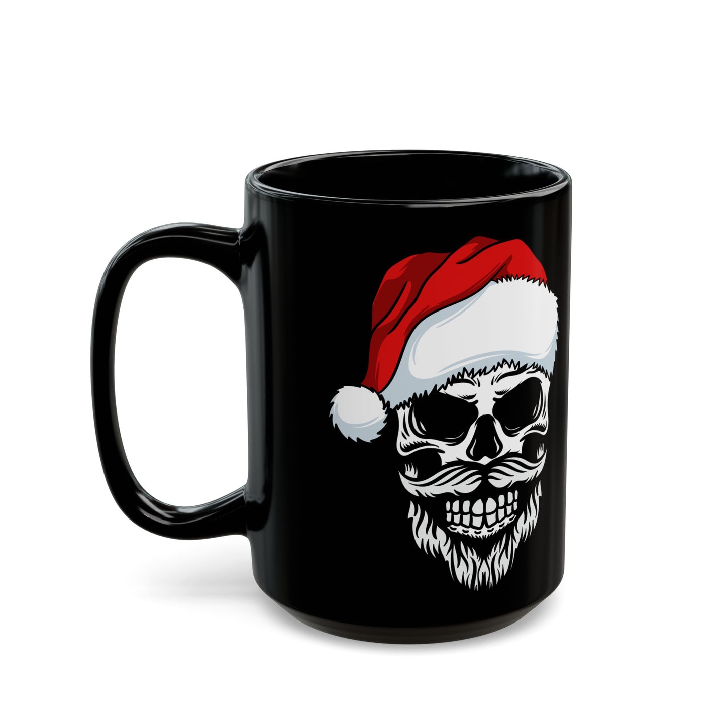 Santa Skull Christmas Coffee Cup Mug