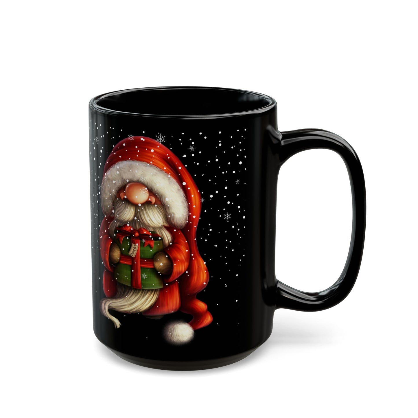 Cozy Santa Vintage Style Christmas Coffee Cup Mug