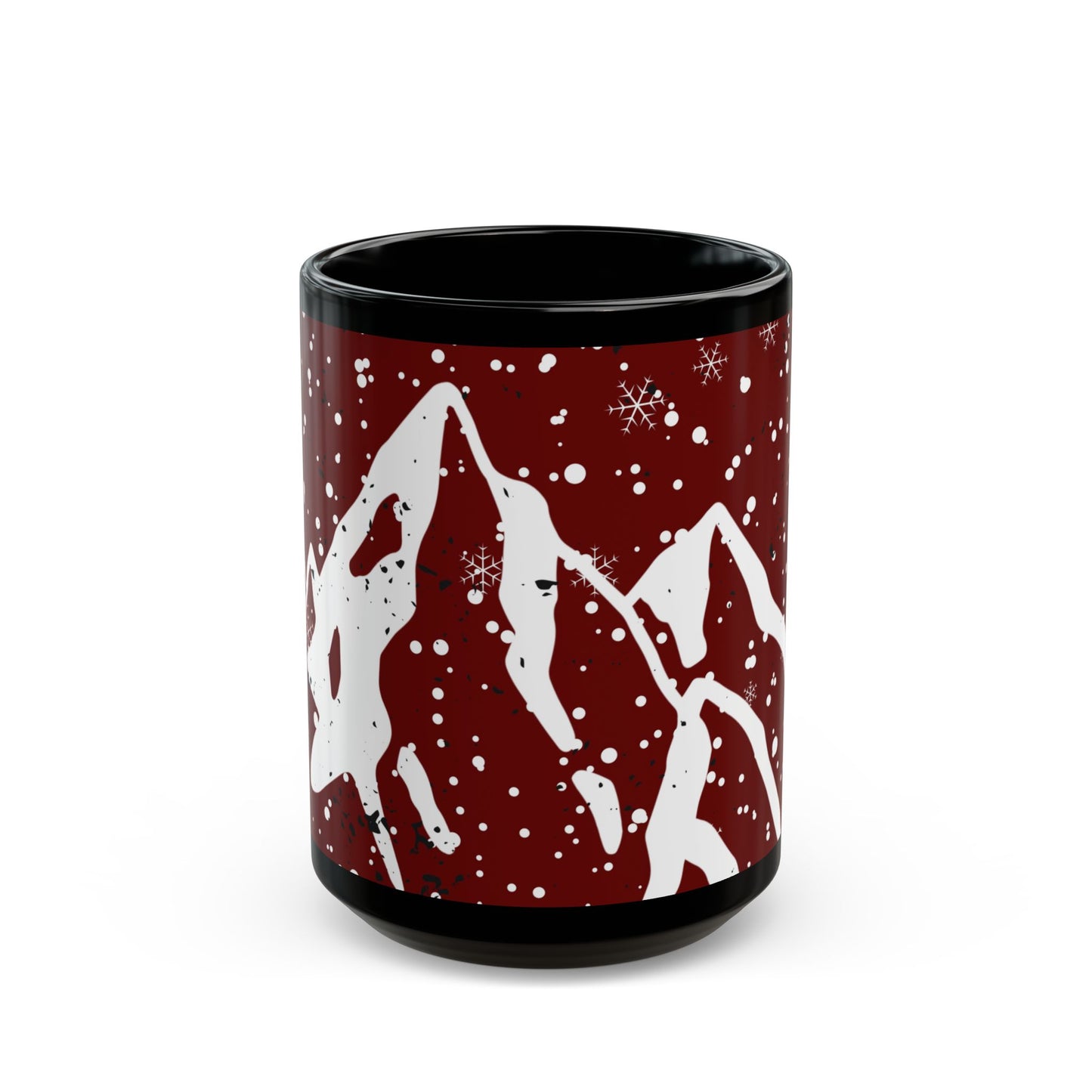 Snow Mountains Christmas Coffee Cup Mug