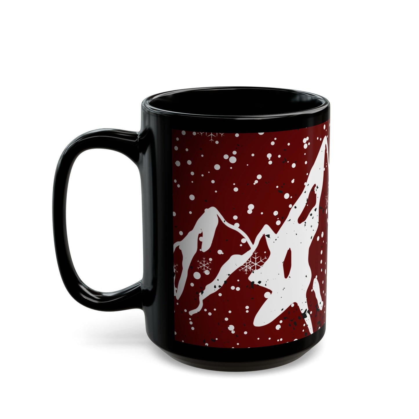 Snow Mountains Christmas Coffee Cup Mug