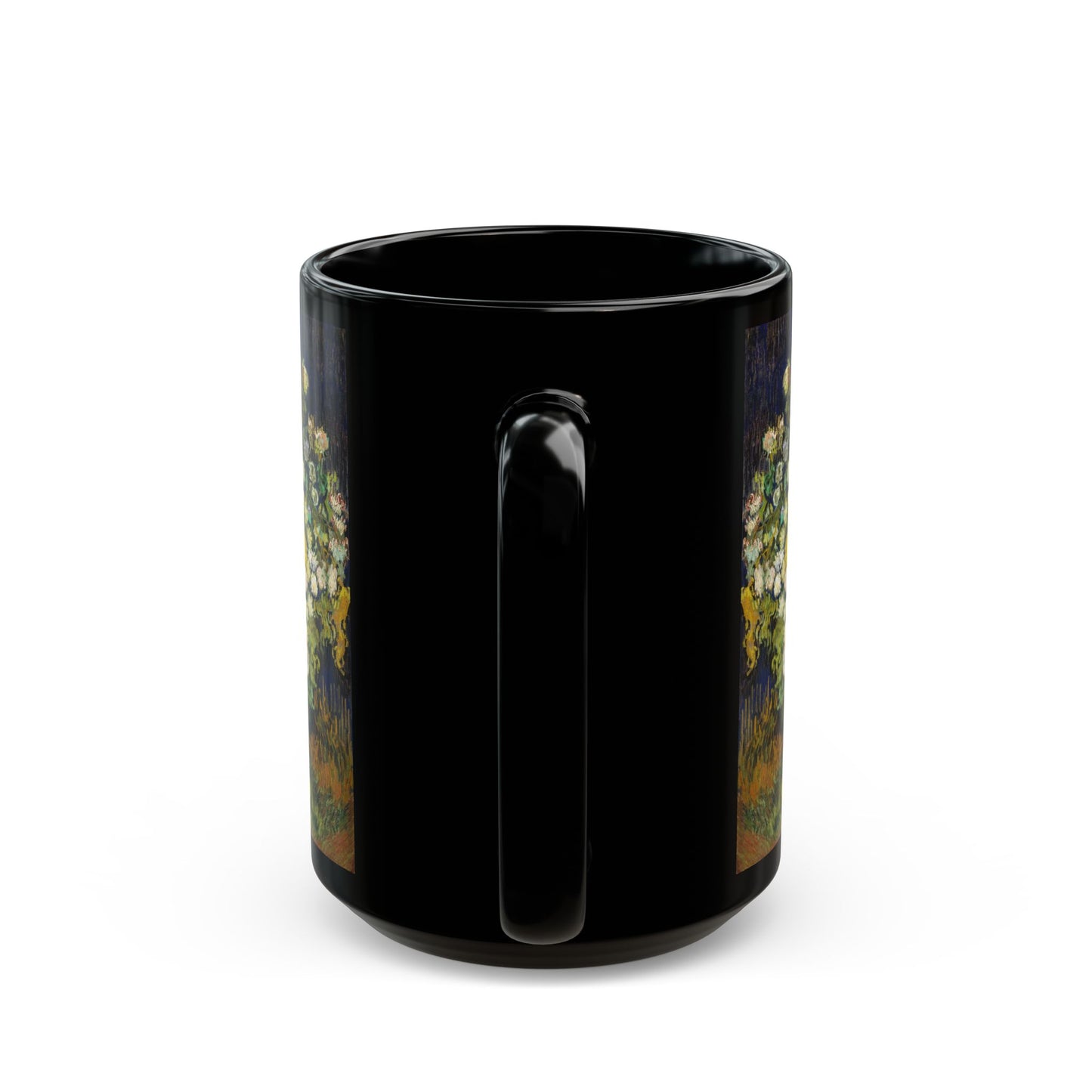 Van Gogh Bouquet of Flowers Print Coffee Cup Mug