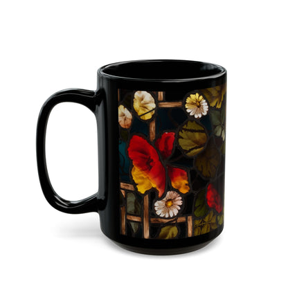 Stained Glass Window Print Coffee Cup Mug