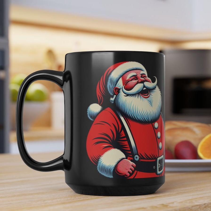 I Heard What You Did Last Summer Santa Christmas Coffee Cup Mug