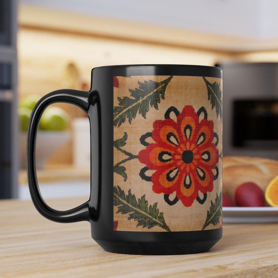 Velvet Carpet India Print Coffee Cup Mug