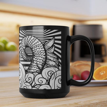 Mermaid Tail Coffee Cup Mug