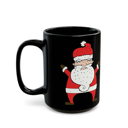 Vintage Santa Christmas Coffee Cup Mug