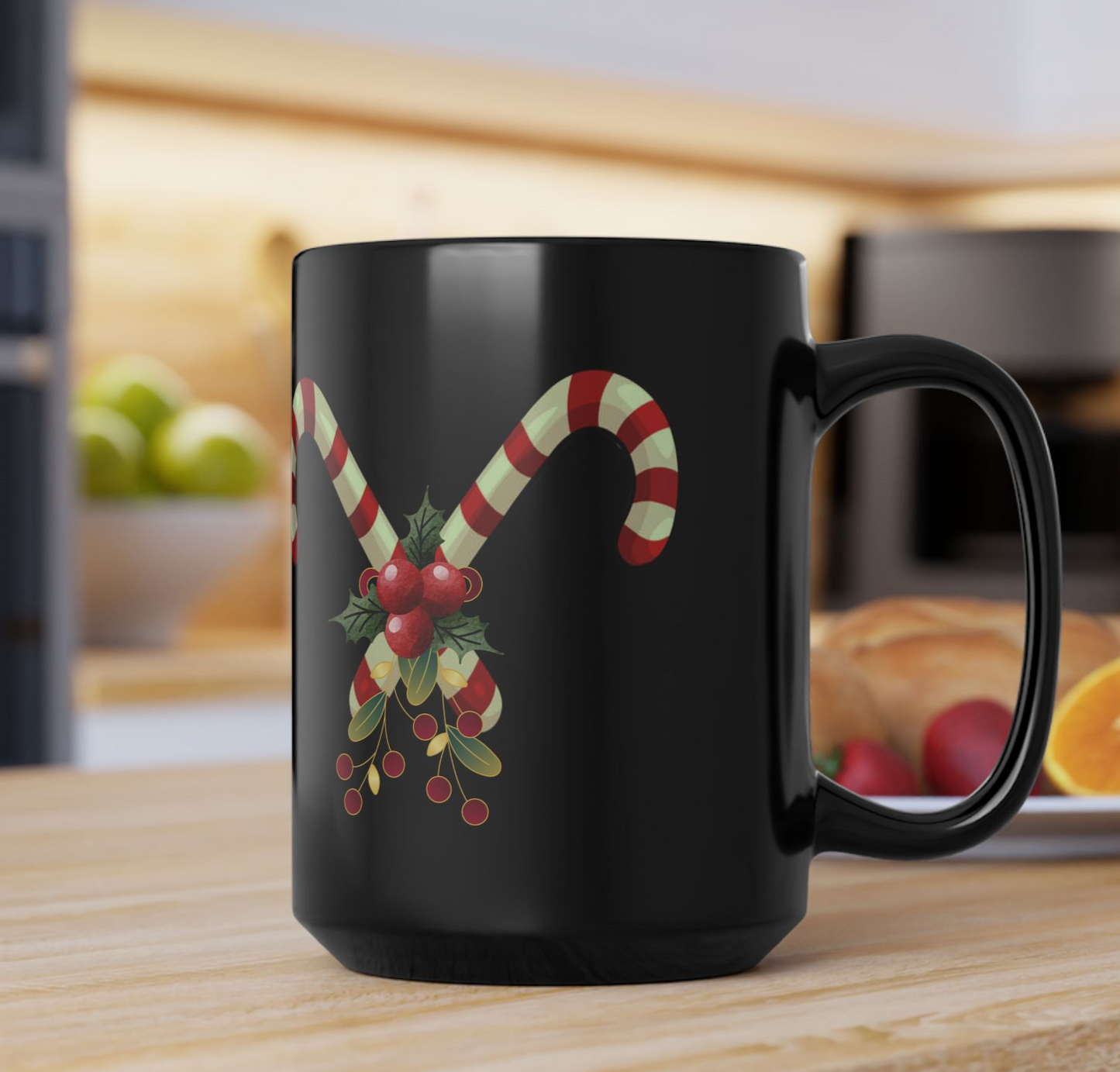 Santa Skull Christmas Coffee Cup Mug