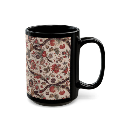 Floral Print Coffee Cup Mug