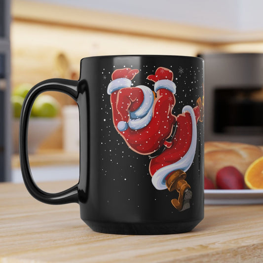 It'll Be Fun.. Grumpy Santa Coffee Cup Mug