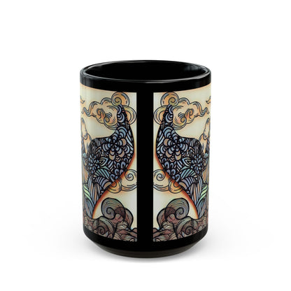 Eclectic Mermaid Tail Coffee Cup Mug