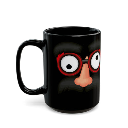 I'm Being Serious Funny Face Coffee Cup Mug