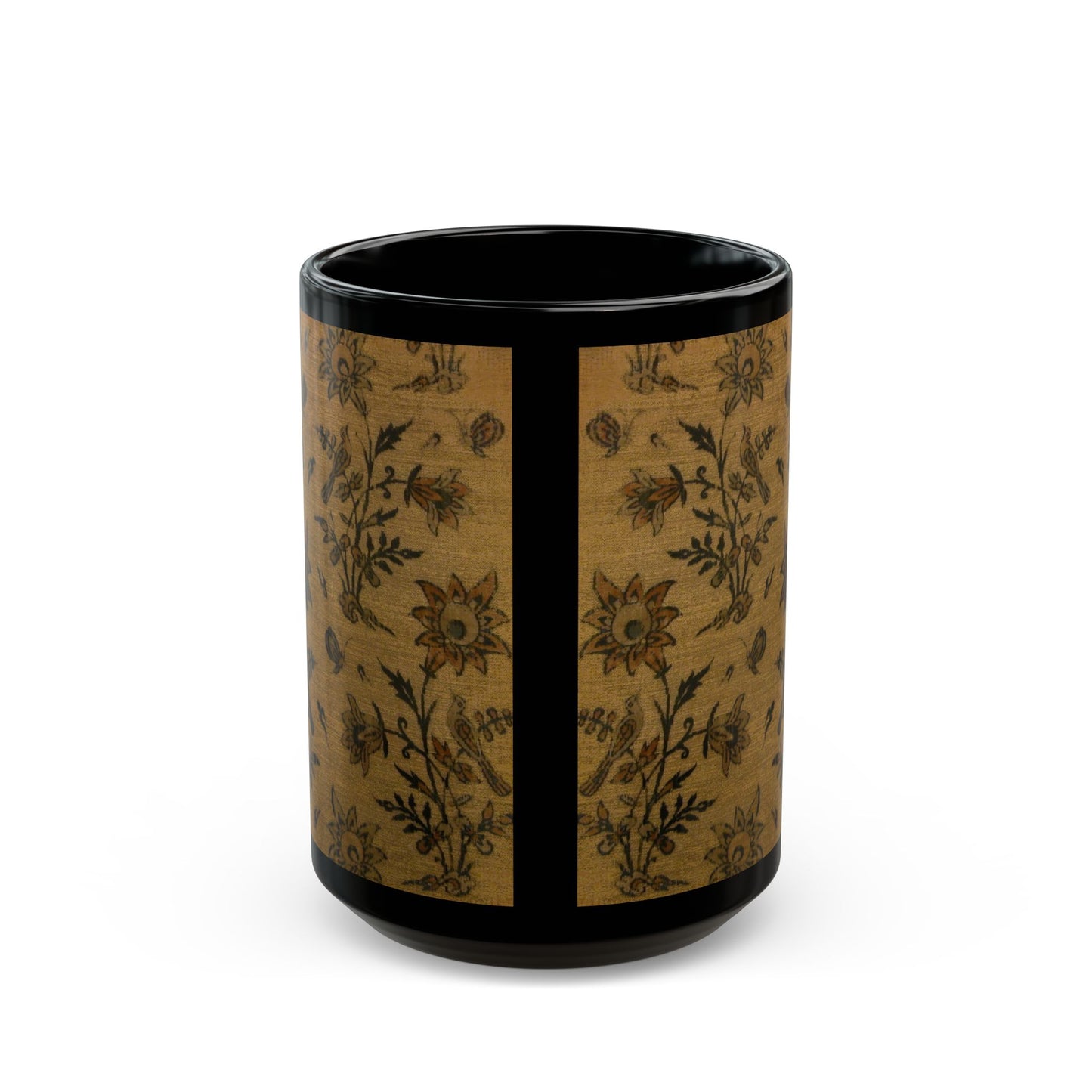 Vintage Floral Print Coffee Cup Mug