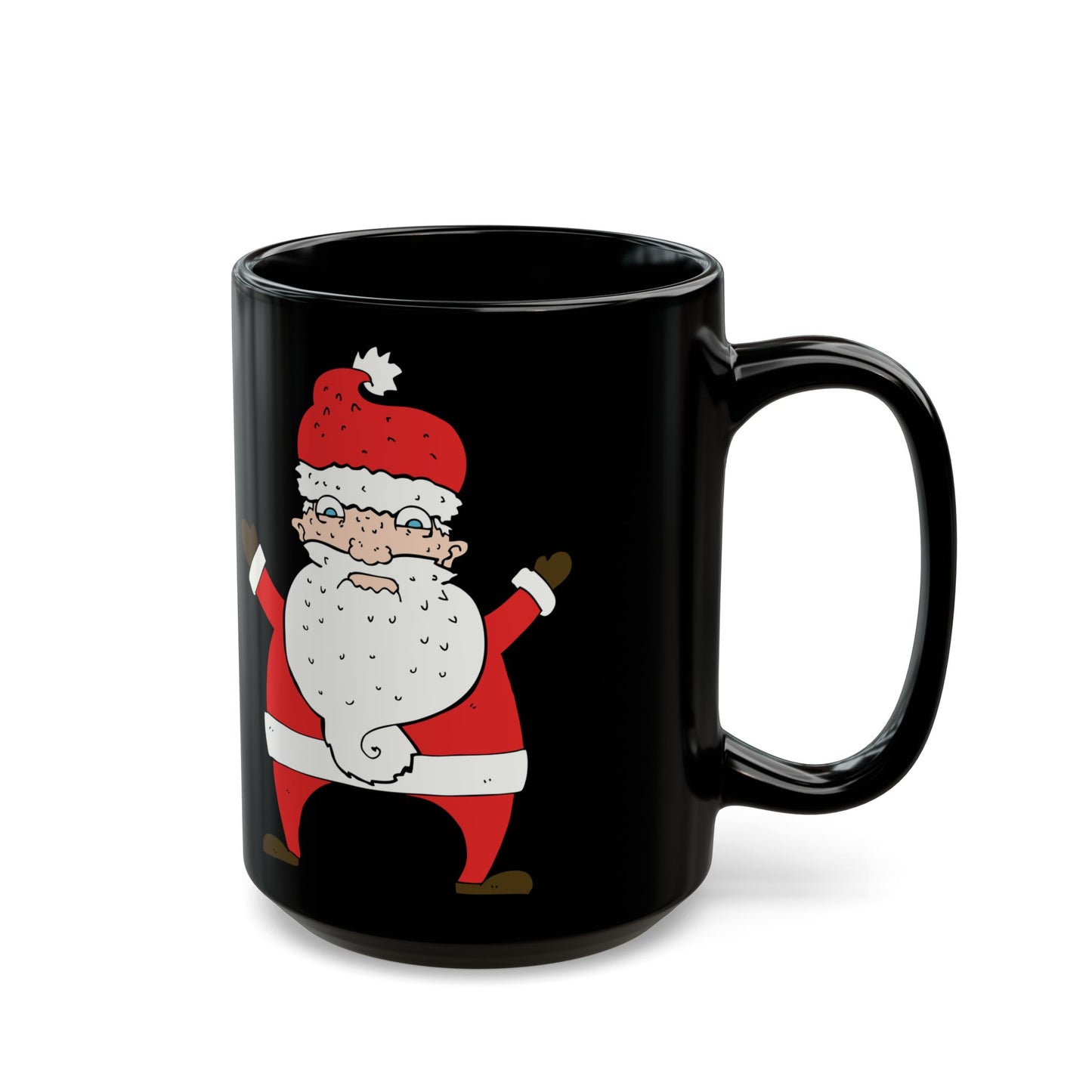 Vintage Santa Christmas Coffee Cup Mug