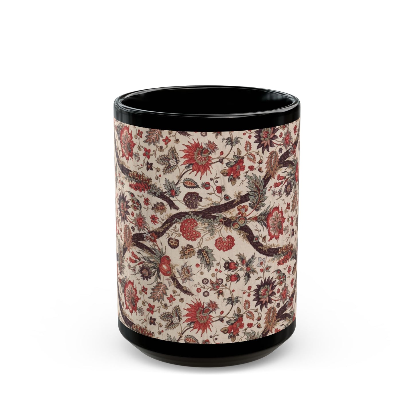 Floral Print Coffee Cup Mug