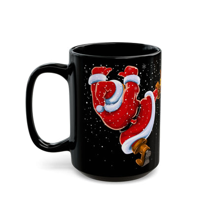 It'll Be Fun.. Grumpy Santa Coffee Cup Mug