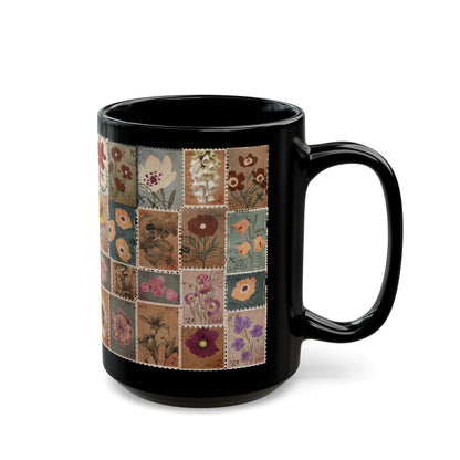 Vintage Stamps Coffee Cup Mug