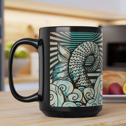 Mermaid Tail Coffee Cup Mug