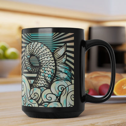 Mermaid Tail Coffee Cup Mug