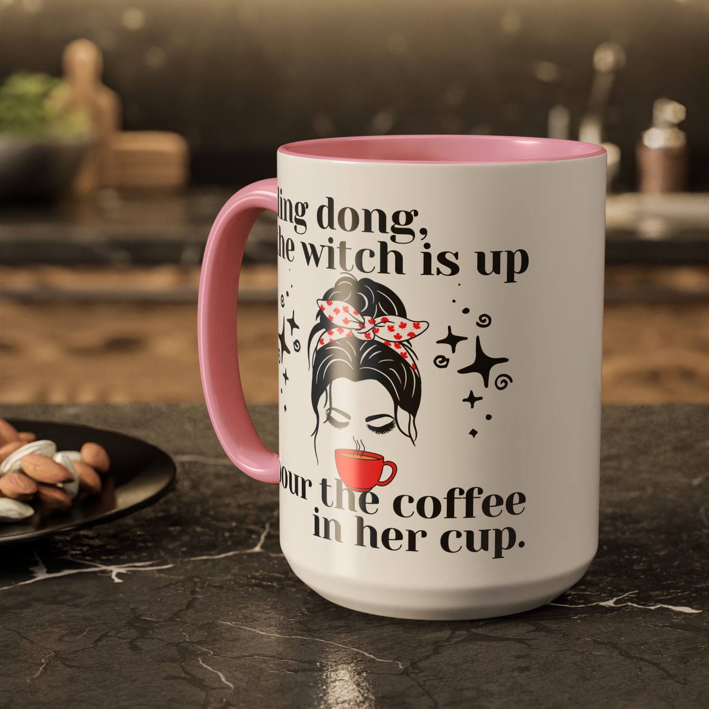 Ding Dong The Witch Is Up Coffee Mug