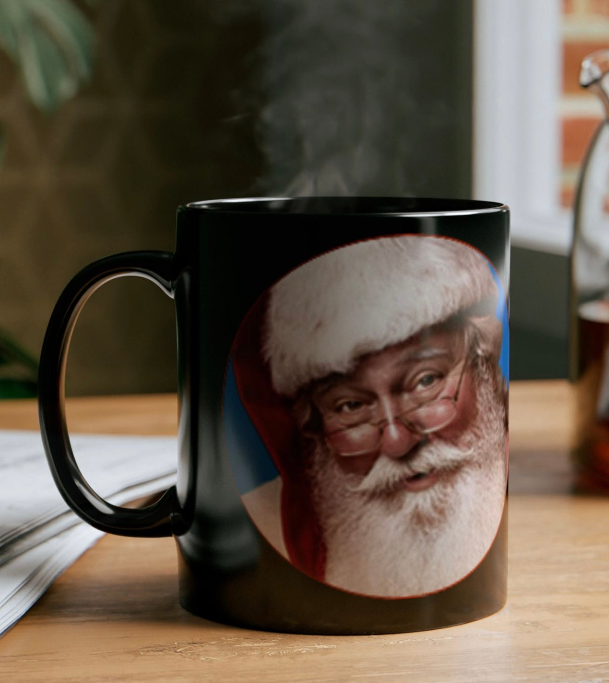 I Heard What You Did Last Summer Santa Christmas Coffee Cup Mug